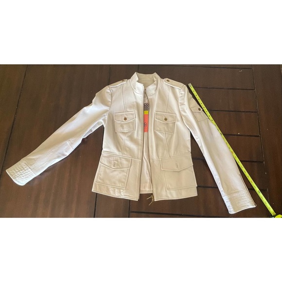 Tory Burch Leather Jacket Size 8 - Picture 7 of 10